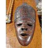 African Tribal Warrior Mask