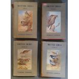 a 4-volume hardback set of Archibald Thorburn 'British Birds' (Longmans, 1931) [grubbiness + tears t