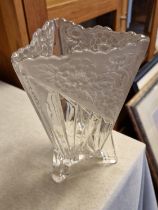 Art-Deco Sowerby Glass Vase