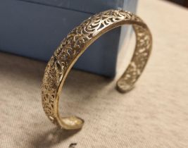 Sterling Silver Celtic Bangle