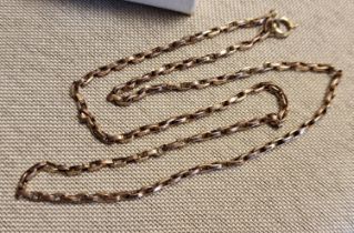 9ct Gold Chain Necklace - 4.06g