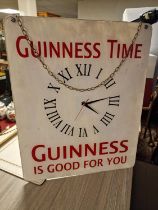 Guinness Time Wall Clock - Breweriana Advertising Interest