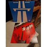 Pair of Vinyl LP Records by Kraftwerk inc Autobahn (Vertigo) plus The Man Machine