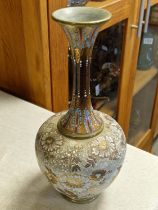 Antique Royal Doulton Lambeth Vase - 25.5cm high