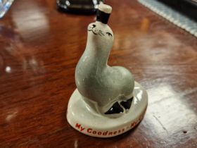 Vintage Carlton Ware Guinness Seal Advertising Brewerina Collectable