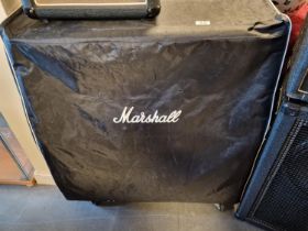 Marshall 1960 4 Speaker Lead Amplifier Cabinet with cover - 85cm high