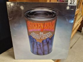 Chicken Shack '40 Blue Fingers Freshly Packed & Ready To Serve' Vinyl LP Record plus I'd Rather Go B