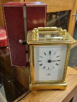 Cope Jewellers Good Quality Cased Carriage Clock