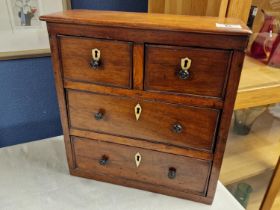 Antique Oak Set of Craftsman's Drawers - 38x36x14cm