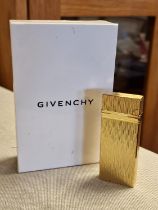 Boxed Givenchy 2400 Gold-Plated Lighter