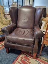 Leather Multiyork Armchair - 105cm high