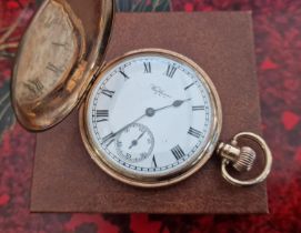 Antique 9ct Gold Waltham Pocketwatch - 92.5g - dates to 1870