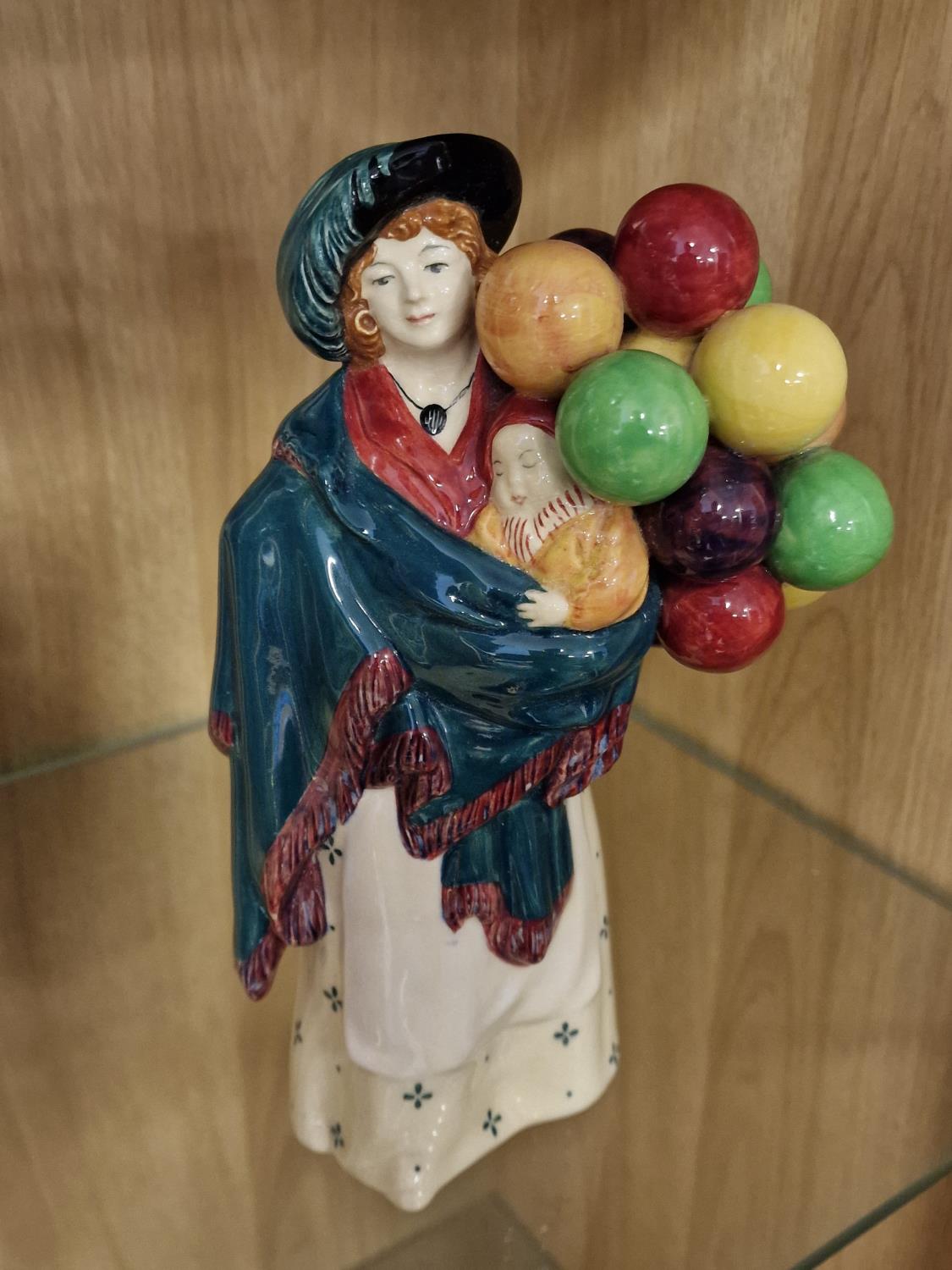 Early Royal Doulton Balloon Seller Pottery Figure