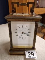 Matthew Norman 1751A Swiss Repeater Grand Corniche Carriage Clock - 16cm high