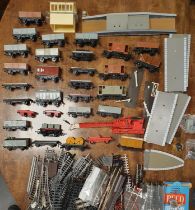 Collection of Train Railway Carriages Model Toys and Tracks + Accessories