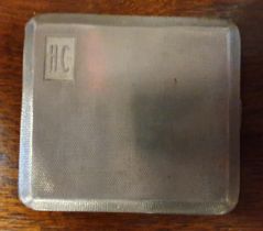 Vintage Hallmarked Silver Cigarette Case - 109g