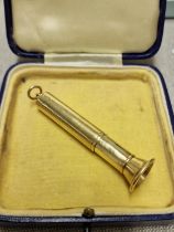 9ct Gold Antique Cigar Cutter - 14.15g