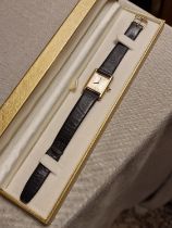 Cartier 1970's Ladies 'Must de Cartier' Paris 925 Gilt Silver Quartz Wrist Watch