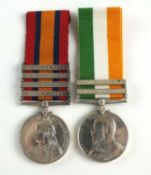 Pair of Boer War medals to Tpr H. Martin
