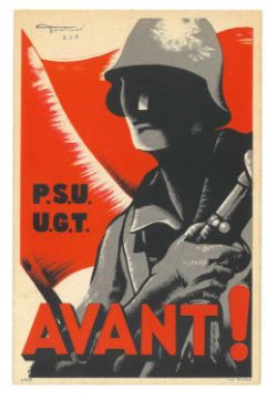 A set of Spanish Civil War postcards