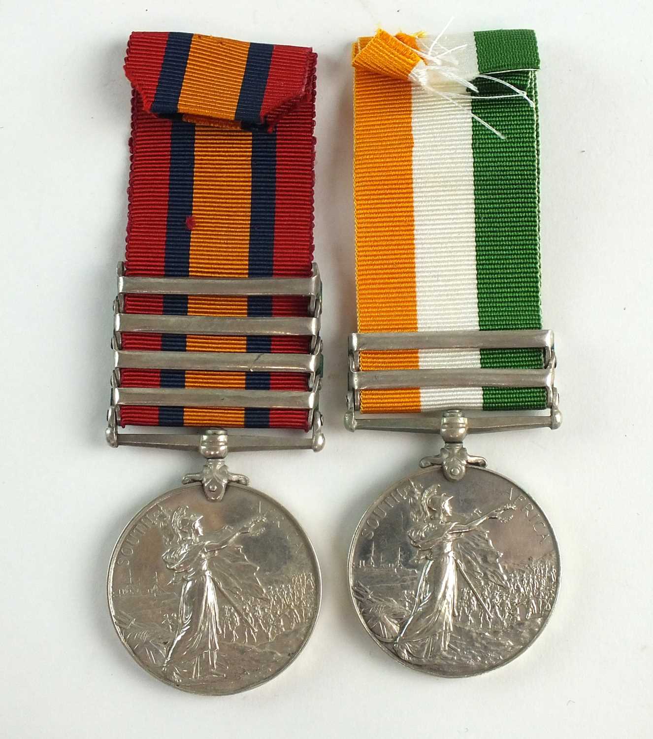 Pair of Boer War medals to Tpr H. Martin - Image 2 of 6