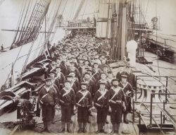 Royal Navy photograph album, circa 1883-95