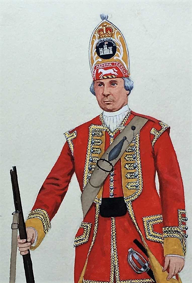 Colonel Philip Henry Smitherman (British, 1910-1982) Two regimental watercolours - Image 6 of 16