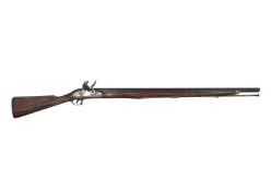 A replica Brown Bess 'India' pattern musket