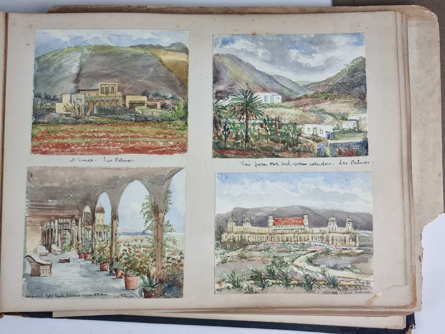 Ceylon (Sri Lanka) Interest - Photograph and watercolour album - Image 20 of 26