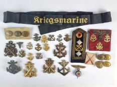 Group of Kriegsmarine insignia