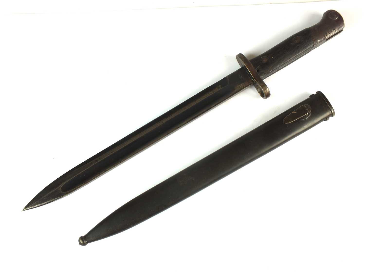 Spanish M1969 CETME Bayonet / Portuguese M1904 Bayonet and scabbard - Image 7 of 9