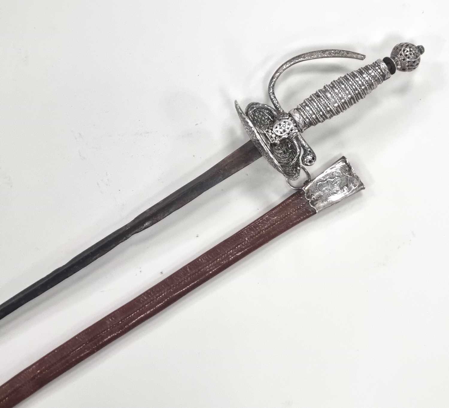 Northern European rapier smallsword, 18th century