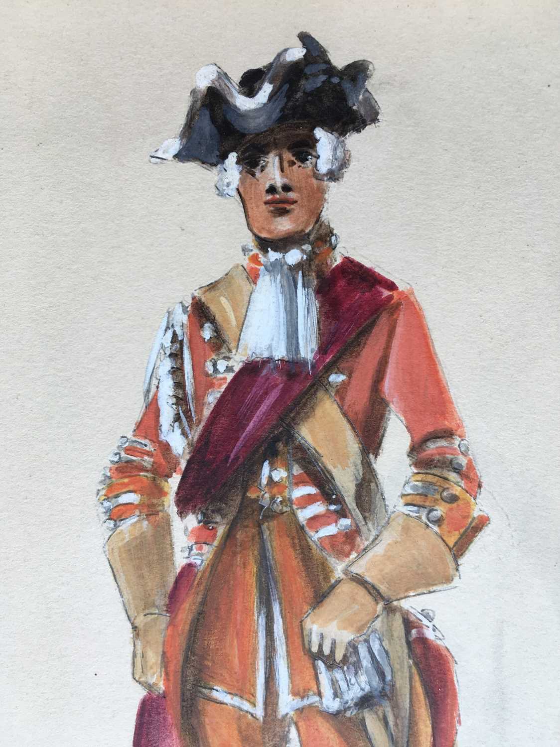 Group of Cavalry Regimental watercolours - Image 10 of 18