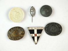 A group of German Third Reich women's badges and awards