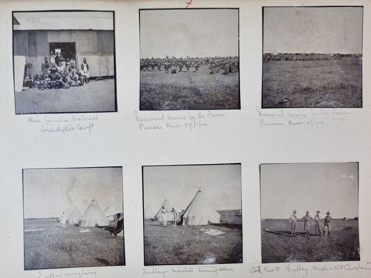 Second Boer War. Photograph album compiled by Major Macready, 2nd Gordon Highlanders, circa 1901-02 - Image 30 of 32