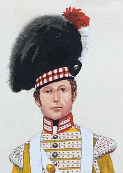 Pair of Philip Henry Smitherman Scottish Regimental watercolours - Image 16 of 20