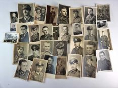 Germany, Third Reich. Approximately 104 Second World War postcards and photographs of Wehrmacht
