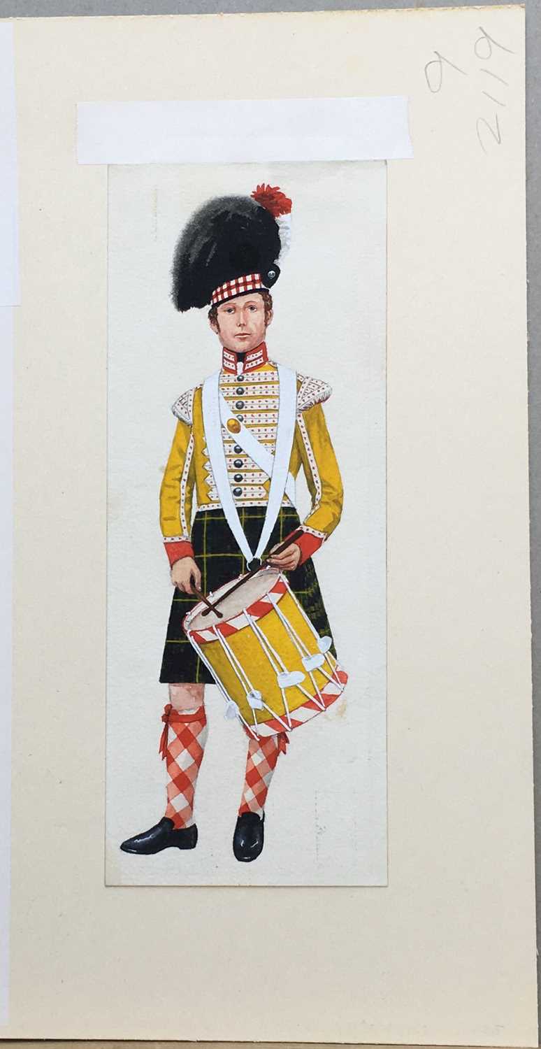 Pair of Philip Henry Smitherman Scottish Regimental watercolours - Image 13 of 20