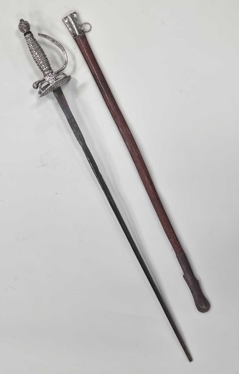 Northern European rapier smallsword, 18th century - Image 4 of 14