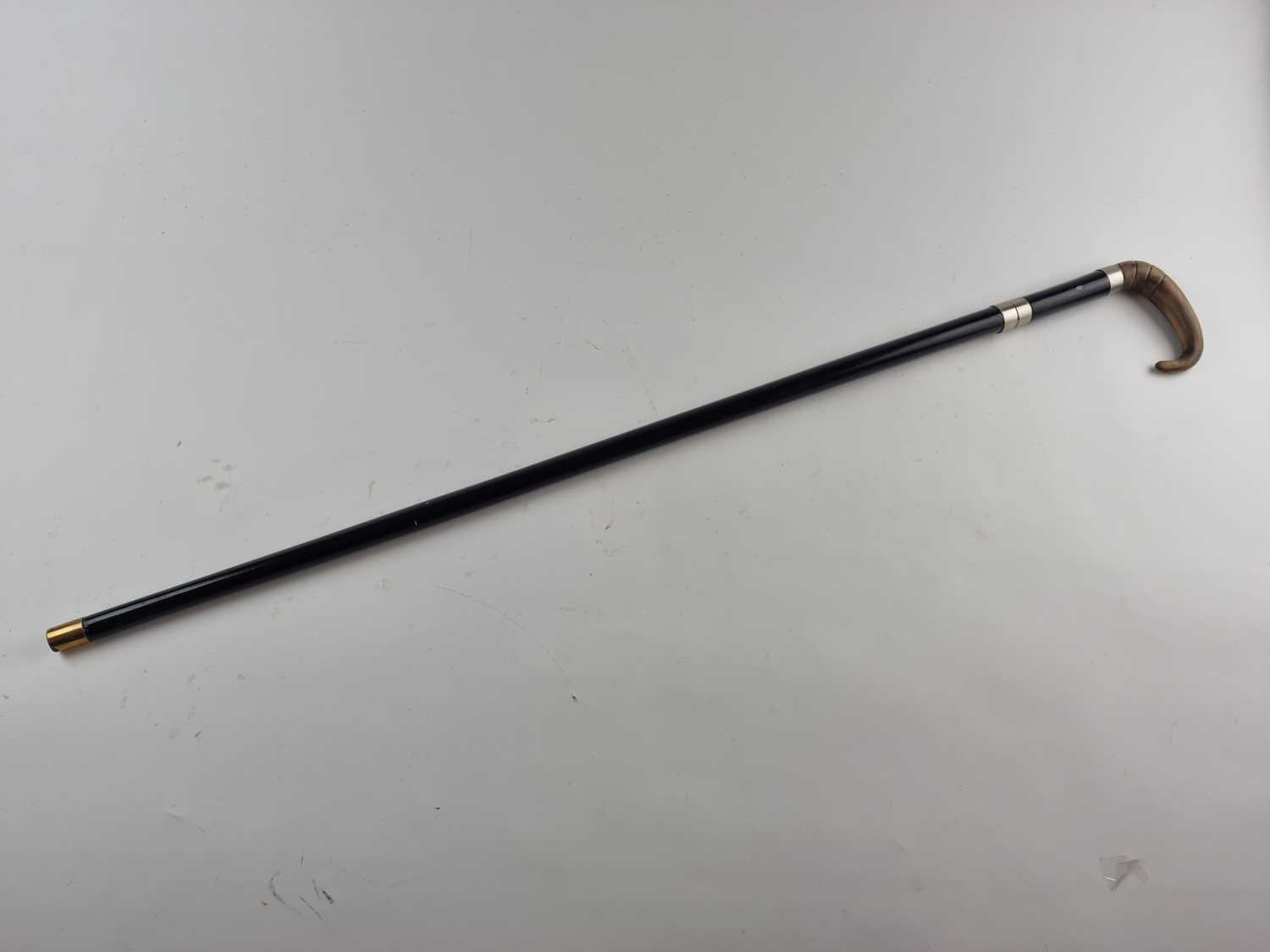 Late-19th century lacquered sword cane - Image 7 of 8