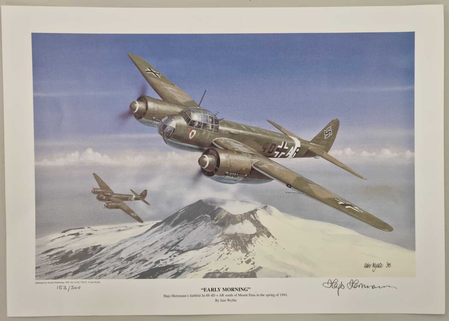 Aviation. A group of seven prints, including five signed limited editions. - Image 5 of 13