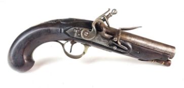 Ketland & Co flintlock travelling pistol, early 19th century