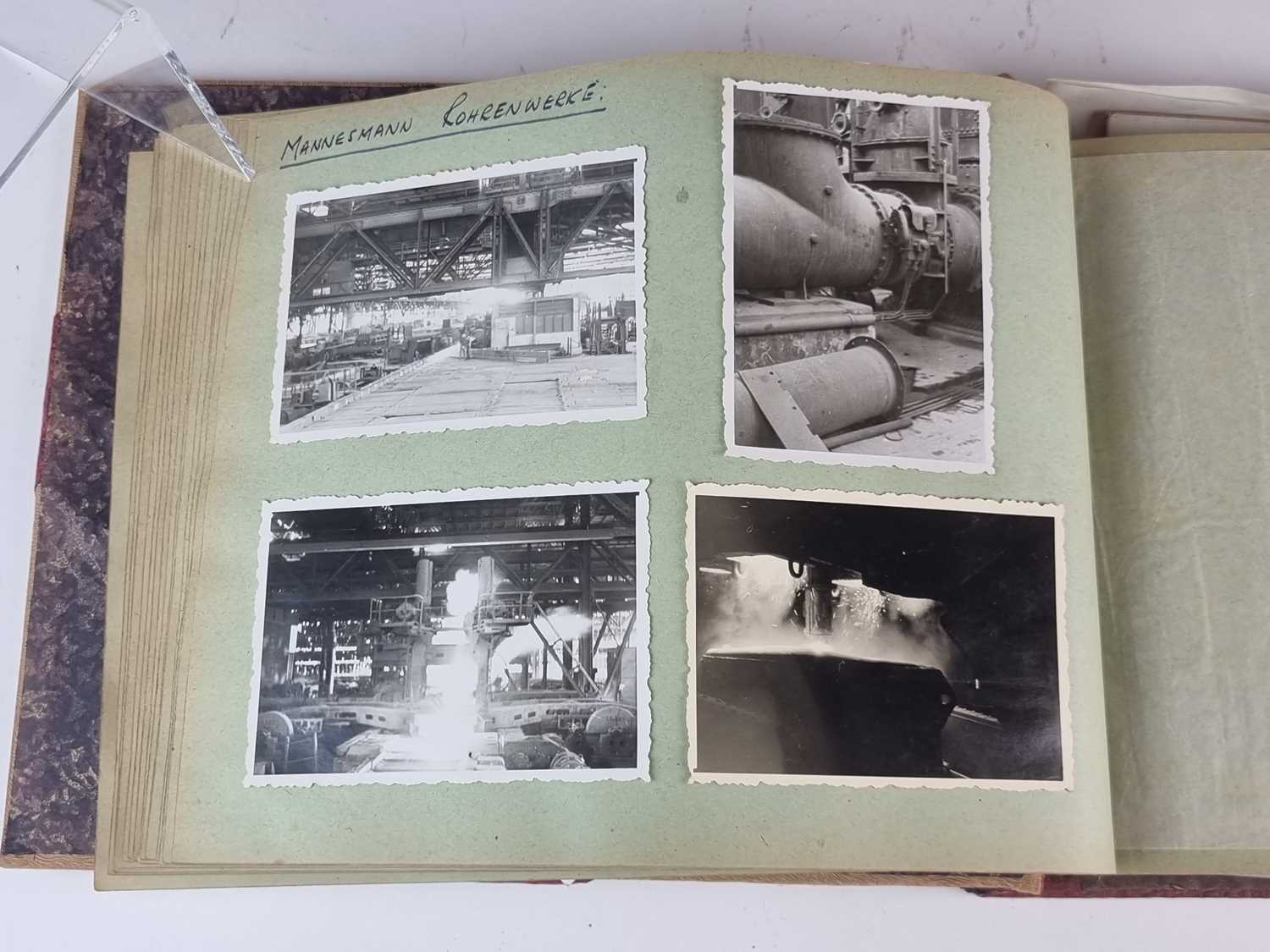 WW2 Engineer Battalion 21st Army group photo album and an Adolf Hitler picture card book - Image 7 of 13