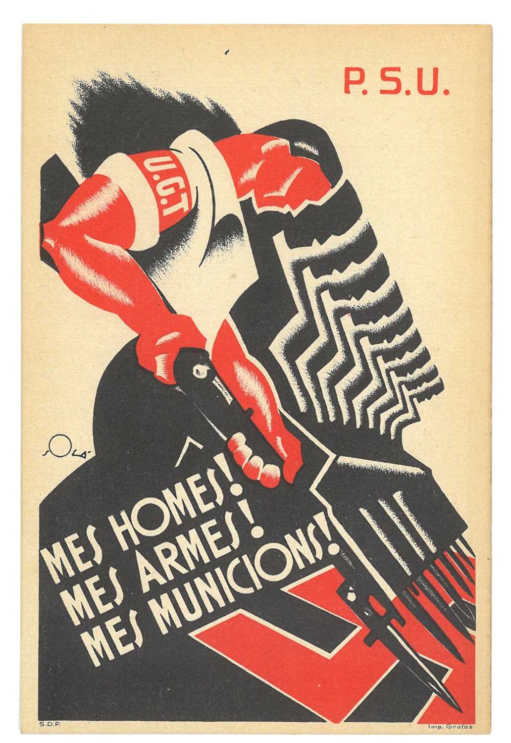 A set of Spanish Civil War postcards - Image 23 of 25