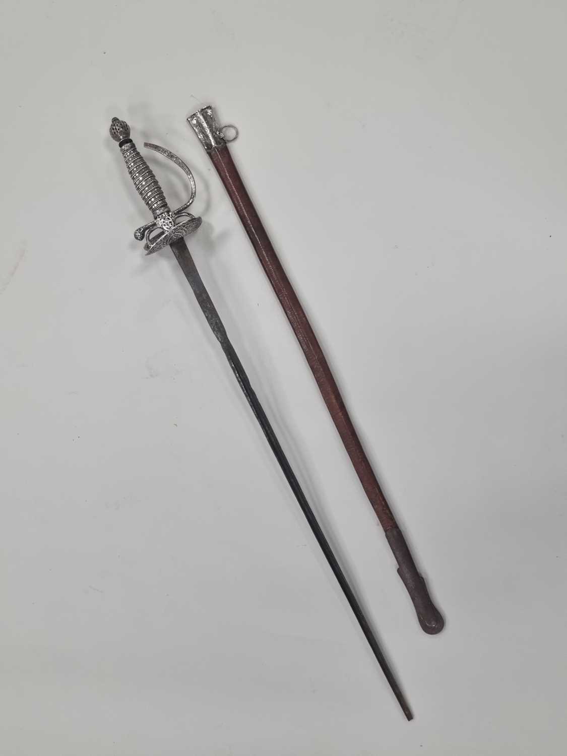 Northern European rapier smallsword, 18th century - Image 5 of 14