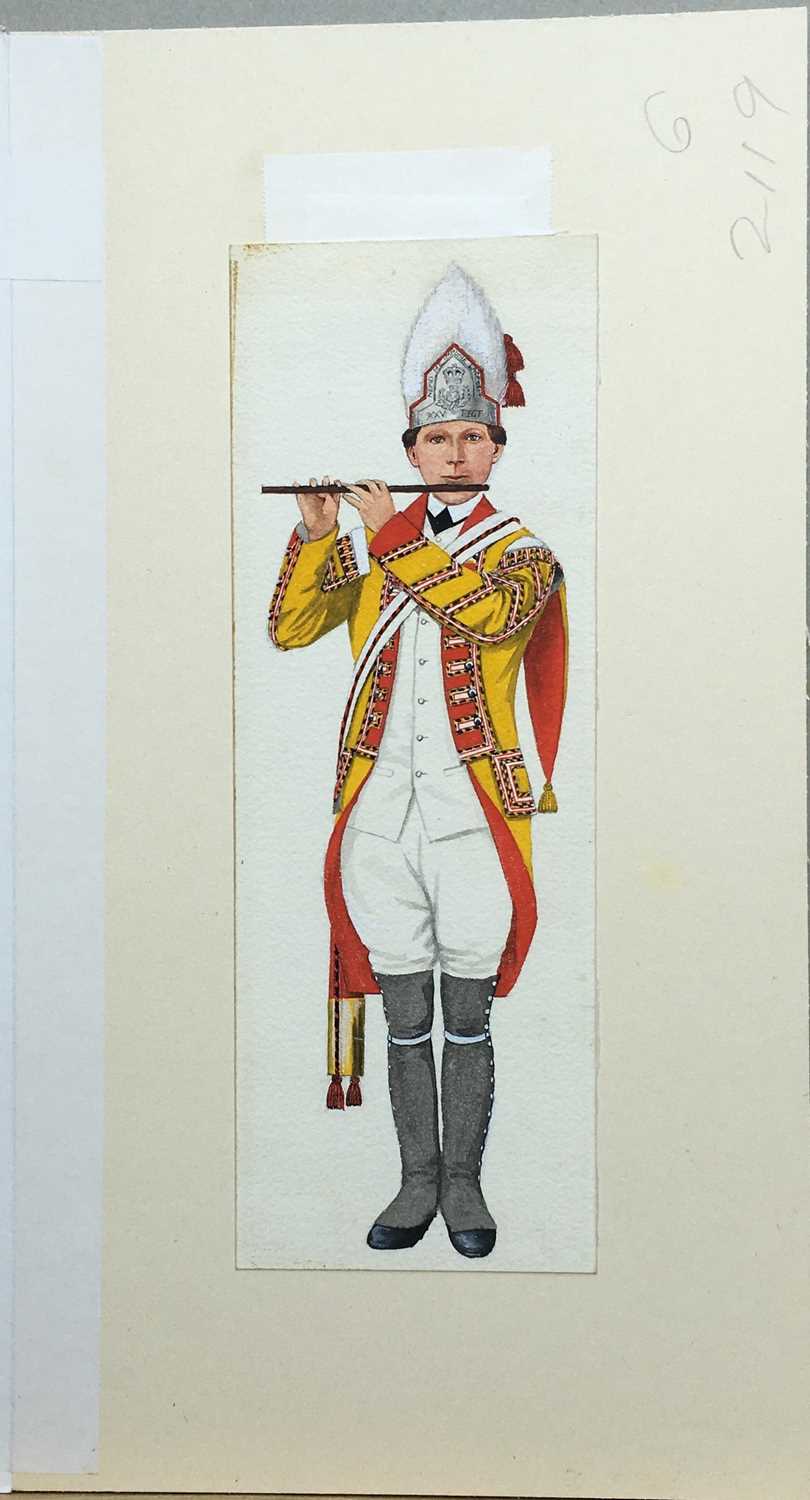 Pair of Philip Henry Smitherman Scottish Regimental watercolours - Image 5 of 20