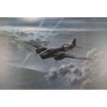 Aviation. A group of seven prints, including five signed limited editions.