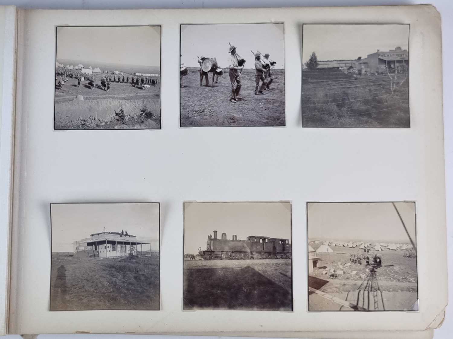 Second Boer War. Photograph album compiled by Major Macready, 2nd Gordon Highlanders, circa 1901-02 - Image 10 of 32