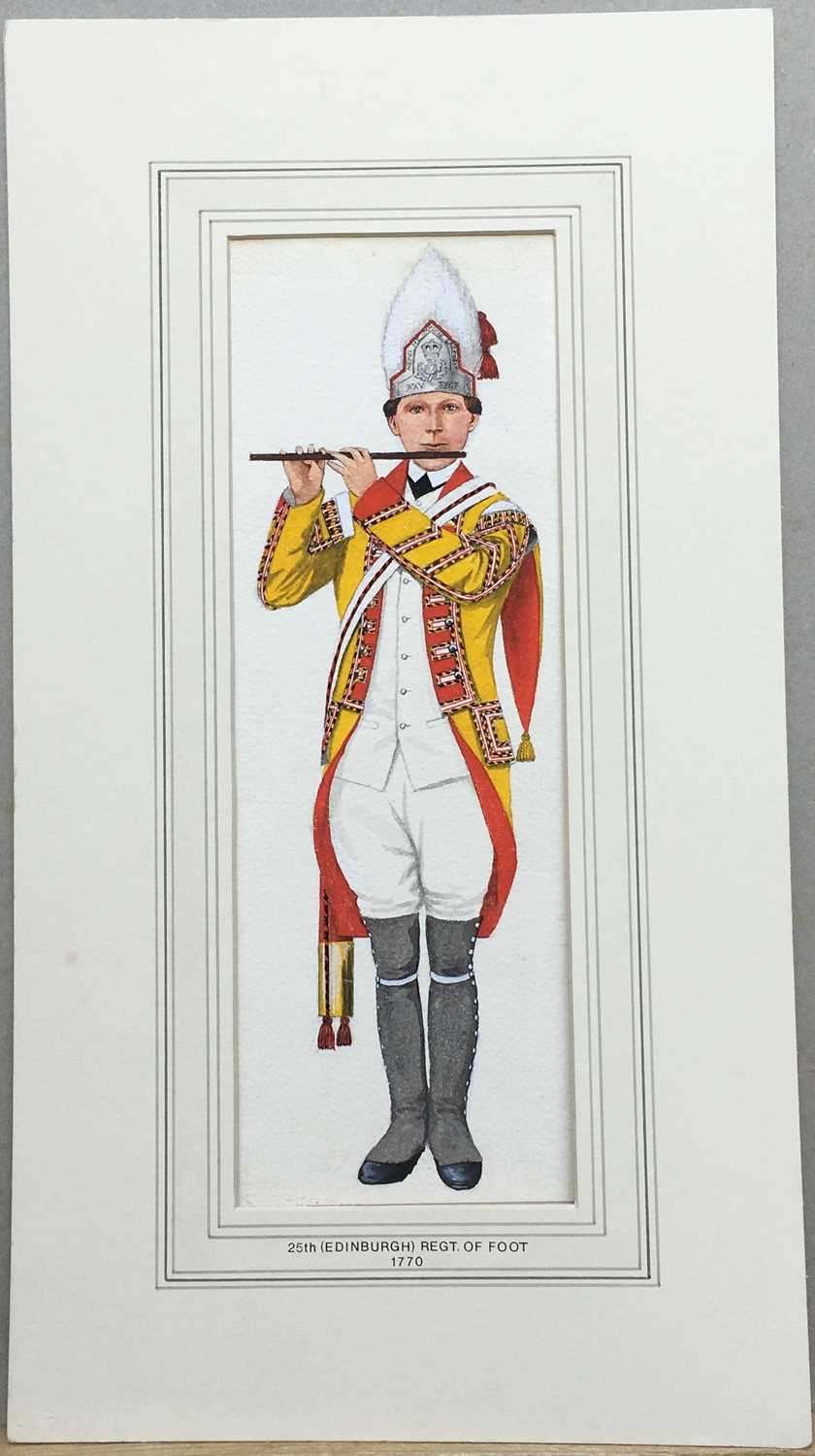 Pair of Philip Henry Smitherman Scottish Regimental watercolours - Image 10 of 20