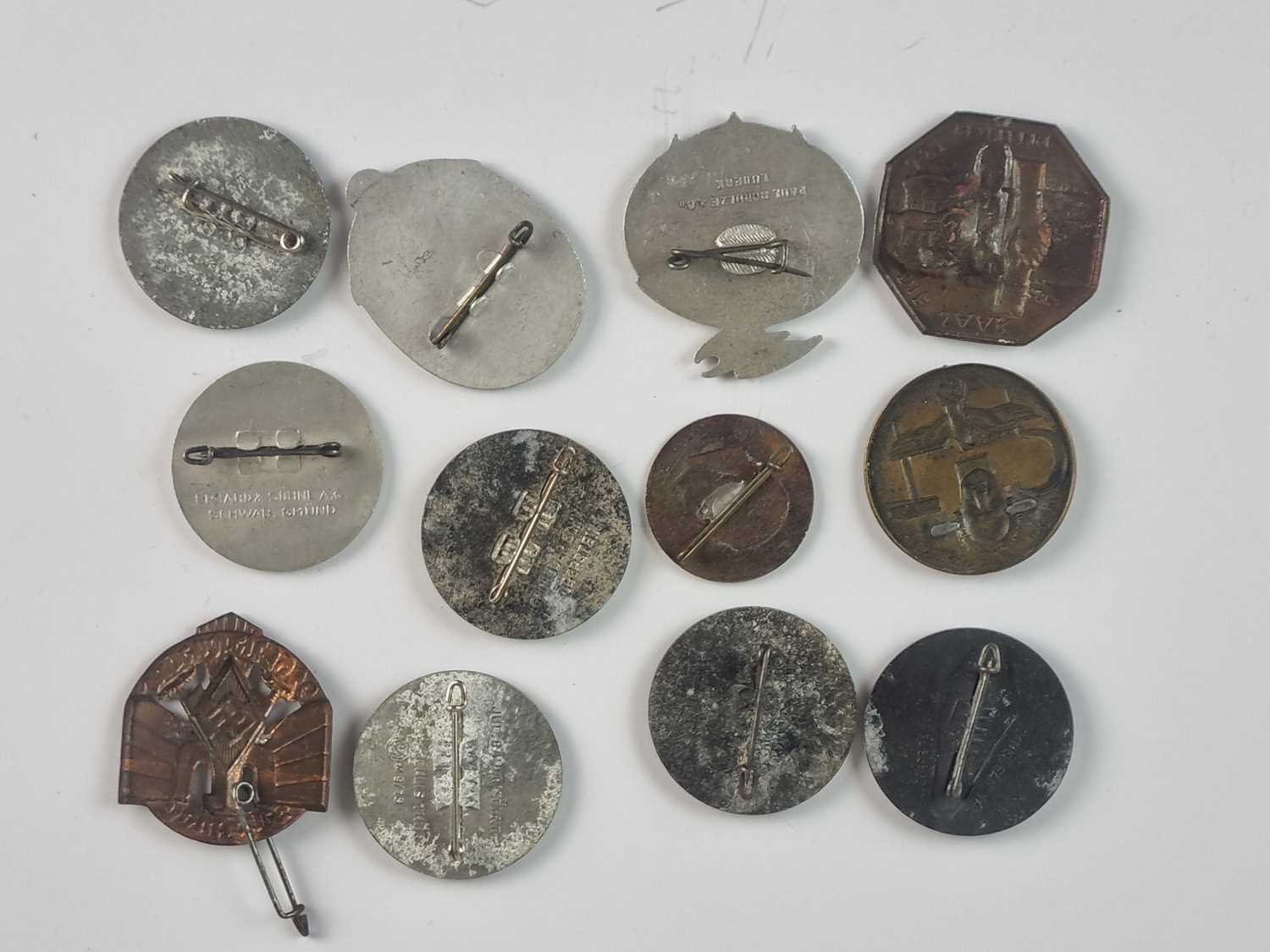 Group of German tinnies/day badges - Image 2 of 2